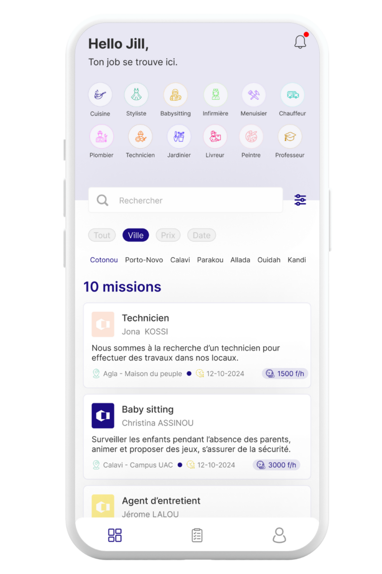 KingJOBS l'application pour trouver des jobs
